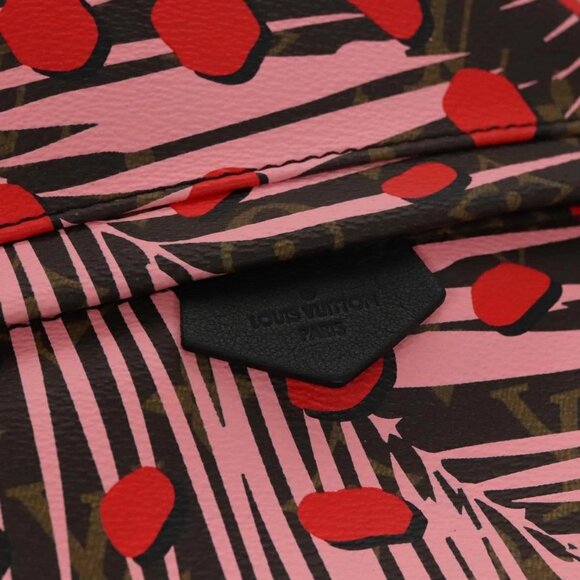 LOUIS VUITTON Monogram jungle Dot Palm Springs PM Backpack M41981 Auth 115982SV - Picture 9 of 16